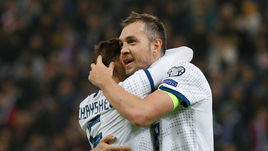 Самые интересные статистические данные после матча Казахстан - Россия (0:4). Денис Черышев и Артем Дзюба.