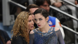 Этери Тутберидзе и Евгения Медведева.