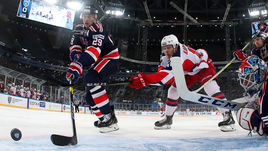 22 декабря 2018 года. Санкт-Петербург. СКА - ЦСКА - 1:4. Игровой момент матча.