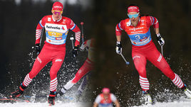 Александр Большунов и Наталья Непряева.