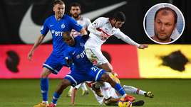 10 марта. Москва. "Динамо" - "Спартак" - 0:1. Аяз Гулиев, Жоаузинью и Евгений Луценко.