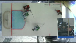 Спорный момент с голом "Авангарда" в овертайме против "Салавата Юлаева".