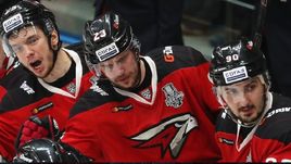 31 марта. Балашиха. "Авангард" - "Салават Юлаев" - 4:1. Очередная победа омской команды.