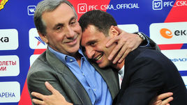 23 июля 2018 года. Москва. Евгений Гинер и Алан Дзагоев.