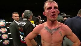 Джейсон Найт после боя с Артемом Лобовым.