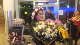 Загитова вернулась в Москву  