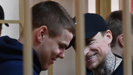 9 апреля. Москва. Александр Кокорин и Павел Мамаев.