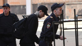 11 апреля. Москва. Павел Мамаев перед заседанием суда.