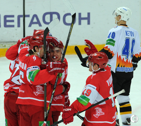 "СПАРТАК" ДОБИЛ "СЕВЕРСТАЛЬ" В ОВЕРТАЙМЕ