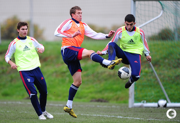 ТРЕНИРОВКА МОЛОДЕЖНОЙ СБОРНОЙ РОССИИ