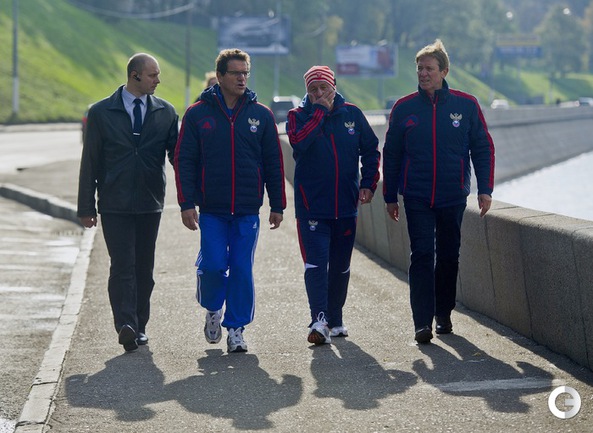 ТРЕНИРОВКА СБОРНОЙ РОССИИ