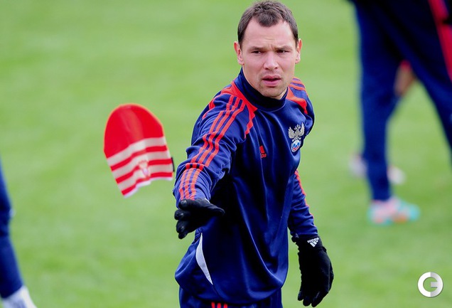 ТРЕНИРОВКА СБОРНОЙ РОССИИ