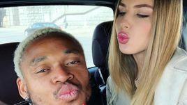 Луиз Адриану и его девушка Екатерина.