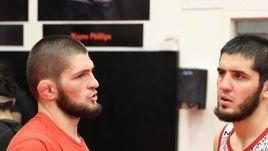 Хабиб Нурмагомедов и Ислам Махачев.