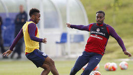 Дэнни Роуз и Рахим Стерлинг.