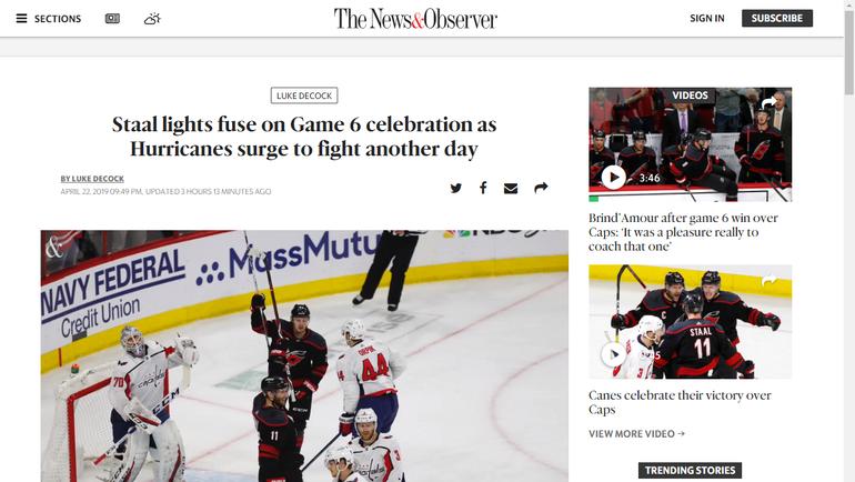 The News & Observer. The News & Observer.