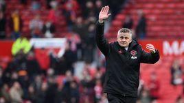 Главный тренер "Манчестер Юнайтед" Оле Гуннар Сульшер.