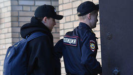 16 апреля. Москва. Павел Мамаев перед очередным заседанием суда.