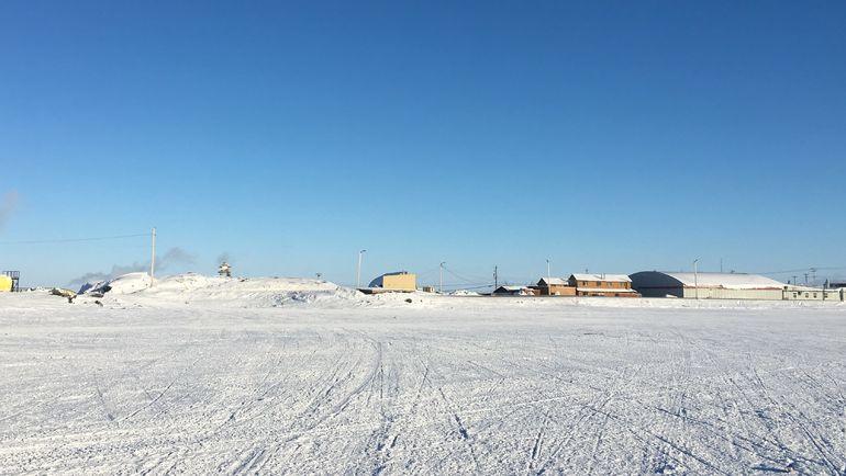 Вид на город Нунавут. Вид на город Нунавут.