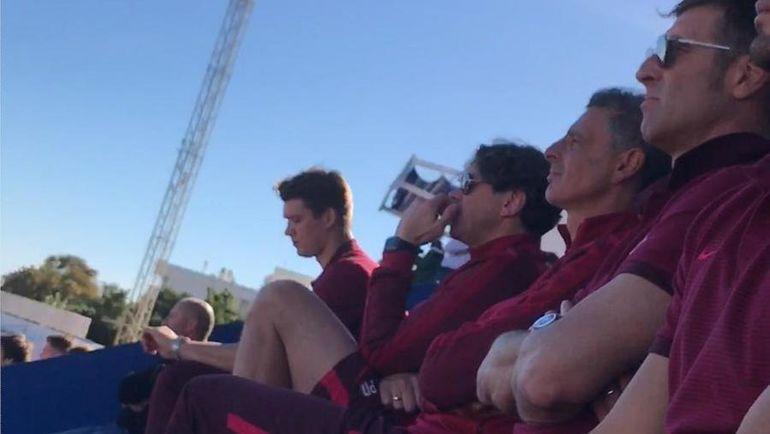 Зима-2017. Цорн и тренерский штаб Зима-2017. Цорн и тренерский штаб