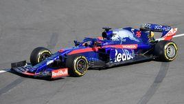 28 апреля. Баку. Болид Даниила Квята.