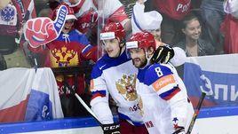 Евгений Малкин (№11) и Александр Овечкин вместе на льду - не только на Олимпиаде-2014, но и на ЧМ-2015.