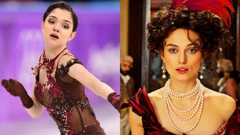 Евгения Медведева в образе Анны Карениной. Евгения Медведева в образе Анны Карениной.