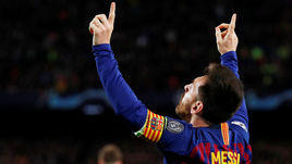 1 мая. Барселона. "Барселона" - "Ливерпуль" - 3:0. Лионель Месси.