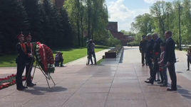 Ветераны РФС возложили венки к Могиле Неизвестного солдата  