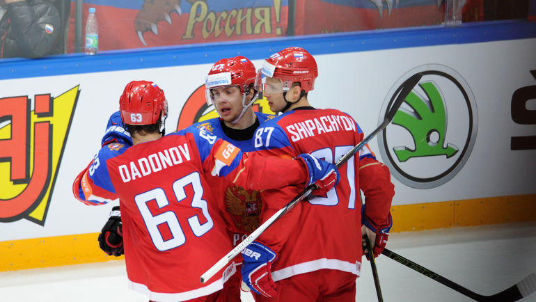 Евгений Дадонов, Артемий Панарин, Вадим Шипачев. Фото Алексей Иванов Евгений Дадонов, Артемий Панарин, Вадим Шипачев. Фото Алексей Иванов