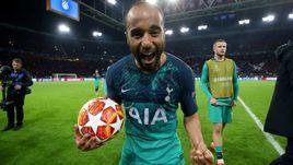 8 мая. Амстердам. "Аякс" – "Тоттенхэм" – 2:3. Радость Лукаса Моуры.