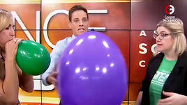 Мячом по голове 