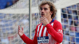 4 мая. Барселона. "Эспаньол" - "Атлетико" - 3:0. Антуан Гризманн после упущенного момента в игре.