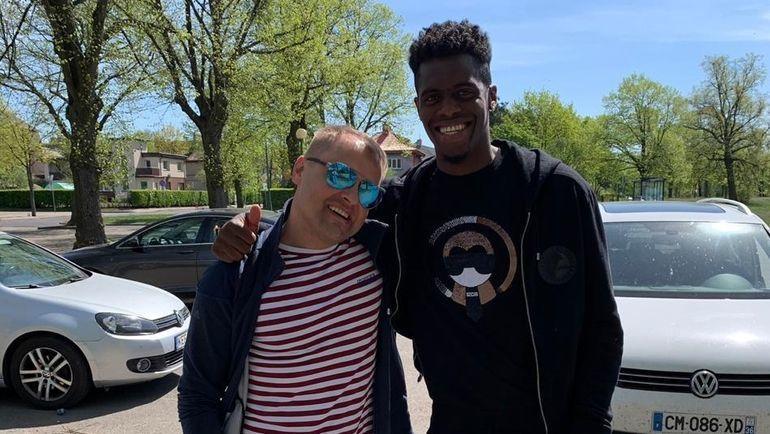 Томас Фибель (справа) и его представитель Павел Баналин. Томас Фибель (справа) и его представитель Павел Баналин.