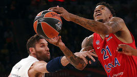 17 мая. Витория. ЦСКА – "Реал" – 95:90. Уилл Клайберн (справа).