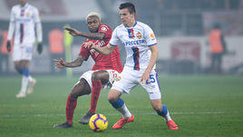 6 апреля. Москва. Тушино. "Спартак"– ЦСКА – 0:2. Луиз Адриану и Кристиян Бистрович: кто останется впереди на финише?