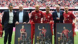 Конец эпохи Роббери. Роббен и Рибери уходят чемпионами