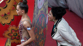 17 февраля. Москва. Арина Аверина и Ирина Винер-Усманова.