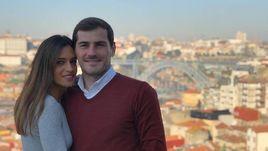 Сара Карбонеро и Икер Касильяс.