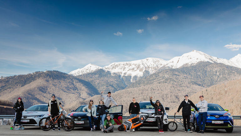 Участники Team Toyota Russia. Участники Team Toyota Russia.