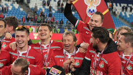 22 мая. Самара. "Локомотив" - "Урал" - 1:0. "Локомотив" при Семине-тренере выиграл трофей в шестой раз!