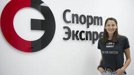 9 мая. Москва. Татьяна Кошелева в гостях у редакции "Спорт Экспресс".