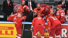 25 мая. Братислава. Россия - Финляндия - 0:1. Тайм-аут российской сборной в конце матча.