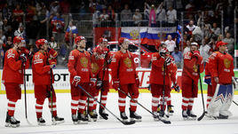 25 мая. Братислава. Россия - Финляндия - 0:1. Разочарование россиян после матча.