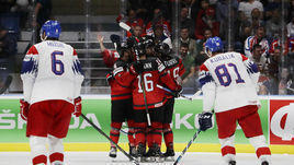 25 мая. Братислава. Канада – Чехия – 5:1. Канадцы сыграют в финале ЧМ-2019, чехи – в матче за 3-е место.