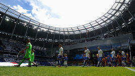 26 мая. Москва. "Динамо" – "Арсенал" – 3:3. Бело-голубые провели первую встречу на новом стадионе в Петровском парке.