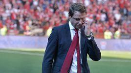 26 мая. Оренбург. "Оренбург" - "Спартак" - 2:0. Олег Кононов после игры, которая отправила красно-белых на пятое место и в отборочный турнир Лиги Европы.