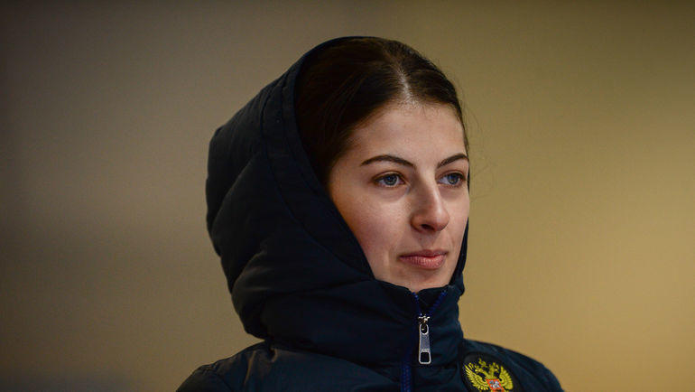 Ульяна Васильева по время Кубка Арктики по керлингу 2019. Фото Федерация керлинга России Ульяна Васильева по время Кубка Арктики по керлингу 2019. Фото Федерация керлинга России