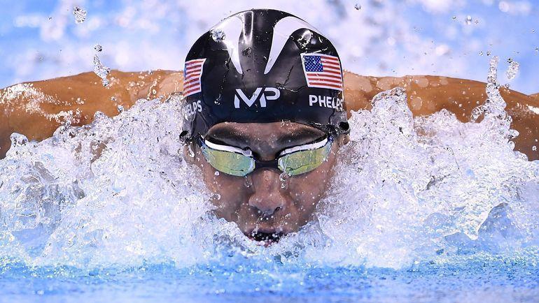 Майкл Фелпс. Фото AFP Майкл Фелпс. Фото AFP