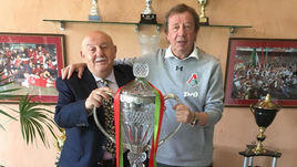 Профессор Демури Киртадзе и Юрий Семин: шесть побед в Кубке для "Локомотива".